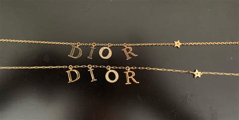 dior friendship bracelet dupe|dior letter necklace dupe.